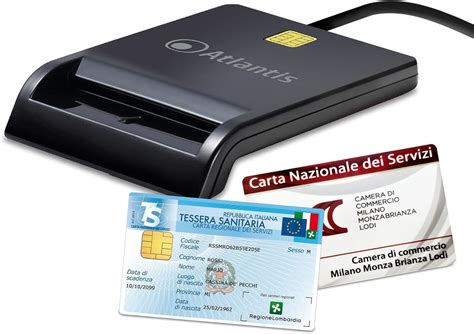 lettore smart card camera di commercio|Firma digitale: Carta Nazionale Servizi .